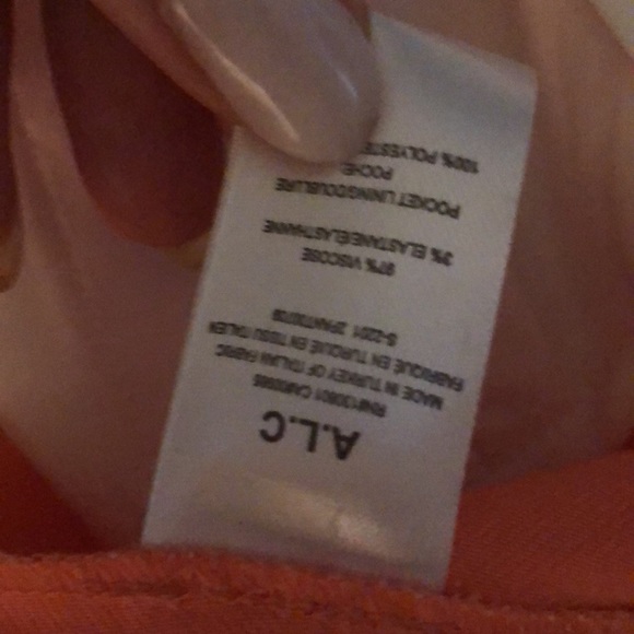 NWOT A.L.C. Kennedy Pink Salmon Trouser Pants. On trend beautiful color ! - Picture 9 of 12